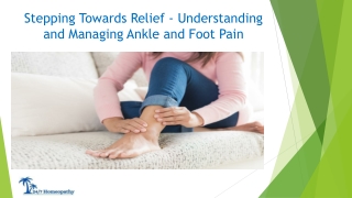 Foot and ankle pain | Causes, exercises, treatments