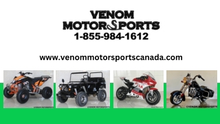 Get Moving with Gas Powered Mini Bikes for Sale | Venom Motorsports