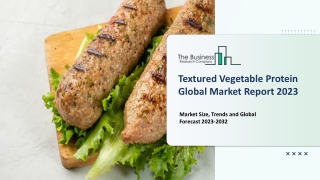 Textured Vegetable Protein Market 2023- Size And Competitive Outlook
