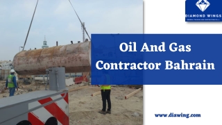 Oil And Gas Contractor Bahrain