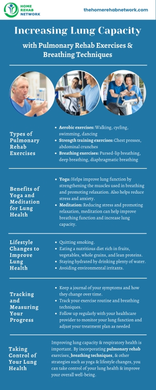 Increasing Lung Capacity with Pulmonary Rehab Exercises & Breathing Techniques