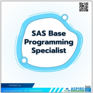 SAS Base Programming Certification course in Pune - Aspire Techsoft