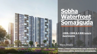 Sobha Kokapet Hyderabad | 2, & 4 BHK luxurious Apartments