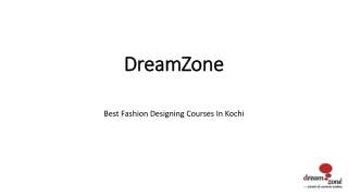 DreamZone Kochi PPT