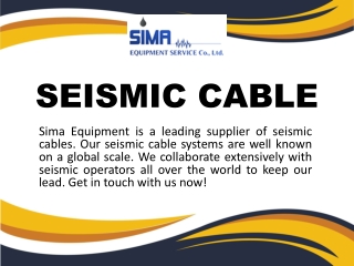 SEISMIC CABLE