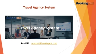 Travel Agency System