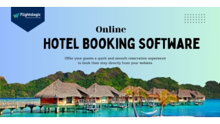 Online Hotel Booking Software
