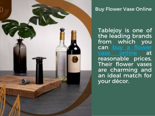 Buy Flower Vase Online