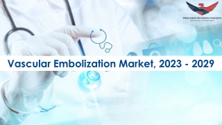 Vascular Embolization Market Trends and Segments Forecast To 2029