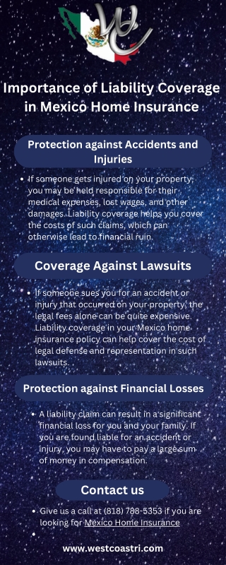 Importance of Liability Coverage in Mexico Home Insurance