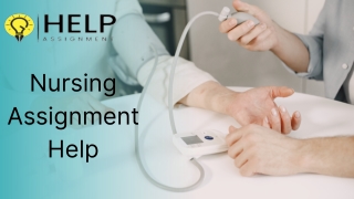 Get 50% Off on Top-Quality Nursing Assignment Help