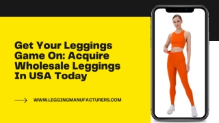 Upgrade Your Activewear: Get Custom Leggings Wholesale Today