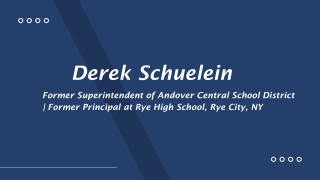 Derek Schuelein - A Self-starter And A Team Player