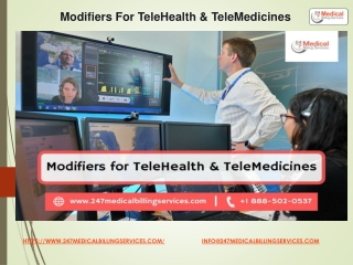 Modifiers For TeleHealth & TeleMedicines