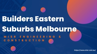 Commercial Building Companies Melbourne | MISR Engineering & Construction
