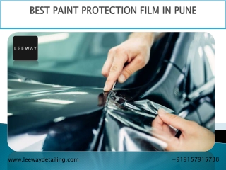 PPF Coating Price in Pune