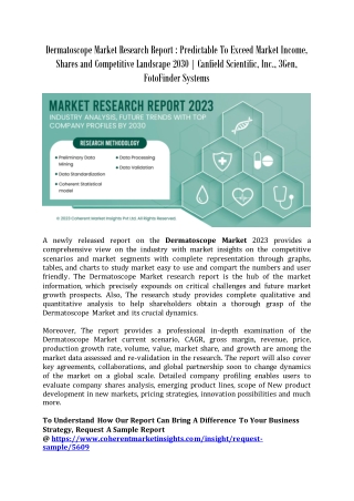 Dermatoscope Market Research Report 2023