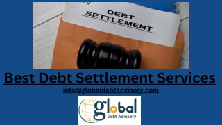 Best Debt Settlement Services