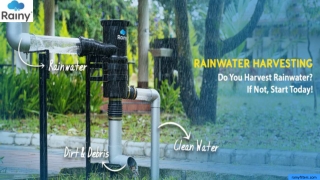 Rain Water Harvesting Filter