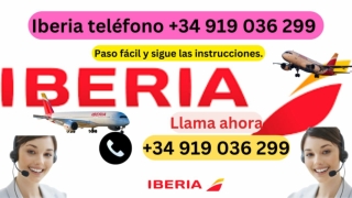 Iberia teléfono  34 919 036 299