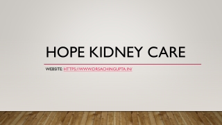 Hope Kidney Care