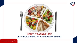 Let’s build a Healthy Eating Plate: Suave Concierge