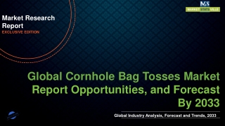 Cornhole Bag Tosses Market Worth US$ 1,195.2 million by 2033