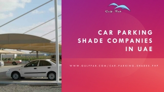 car parking shade companies in uae