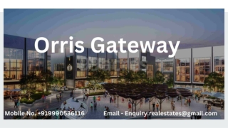 Orris Gateway PPT