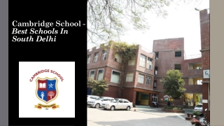 Best Schools In South Delhi