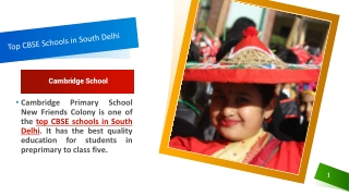 Top CBSE Schools in South Delhi