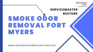 ServiceMaster Restore- Best for Smoke Odor Removal Services