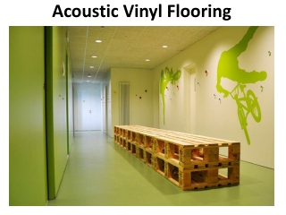 Acoustic Vinyl Flooring