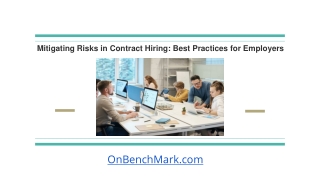 Mitigating Risks in Contract Hiring: Best Practices for Employers