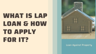What is lap loan & How to Apply for It