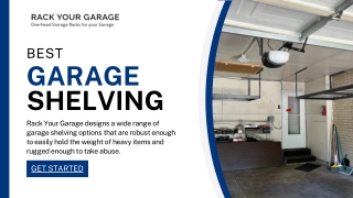 Top reasons you must choose garage shelving for your garage makeover project