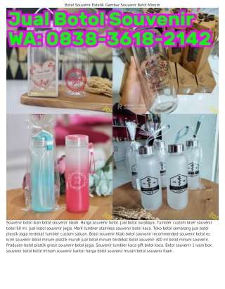 O8ᣮ8–ᣮᏮl8–2lㄐ2 (WA) Souvenir Botol Rumah Jual Souvenir Botol Murah