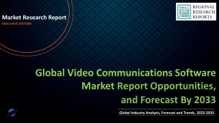 Video Communications Software Market is expected to grow at a CAGR of 16.44% from 2023 to 2033