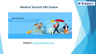 Medical Tourism CRS System