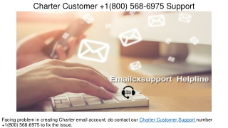 1(800) 568-6975 Charter Customer Service