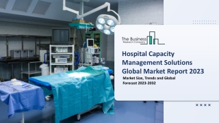 Hospital Capacity Management Solutions Market Segments, Analysis 2023-2032