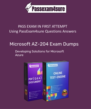 Surprising Offers For AZ-204 Study Material |PassExam4Sure