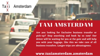 Taxi Amsterdam