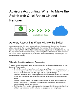 Advisory Accounting_ When to Make the Switch with QuickBooks UK and Perfonec