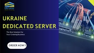 Ukraine Dedicated Server Hosting Solutions with Guaranteed Uptime