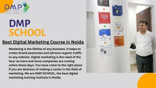 Best Digital Marketing Course in Noida