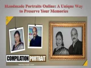 Handmade Portraits Online A Unique Way to Preserve Your Memories