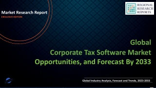 Corporate Tax Software Market Expected to Expand at a Steady 2023-2033