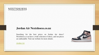 Jordan Air Nextshoess.co.nz