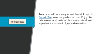 Somali Tea  Hooyoshouse.com